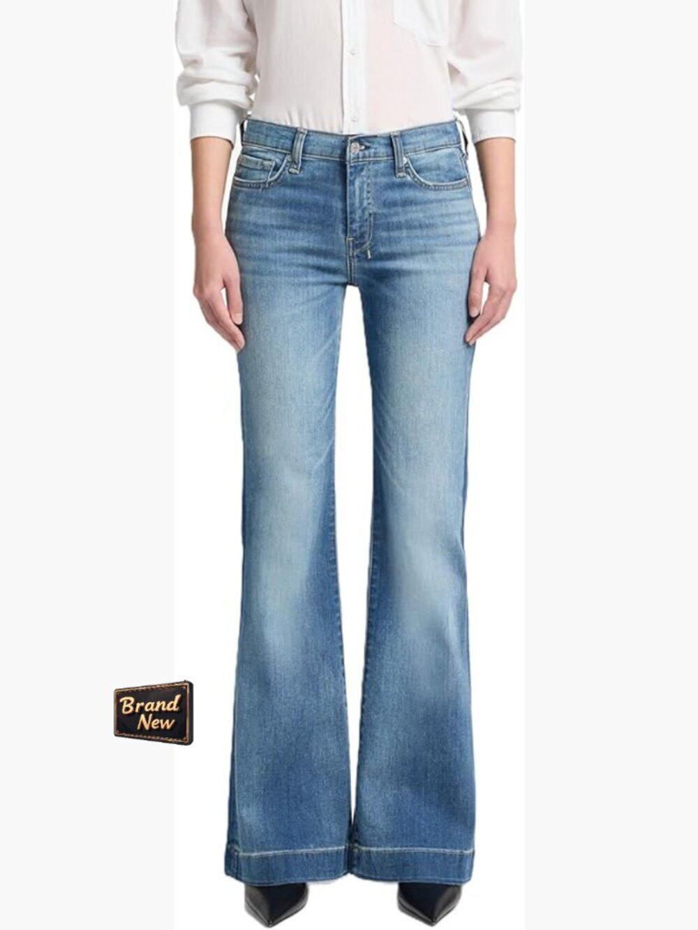 Slim Illusion Dojo Wide Leg Trouser Jeans 30"